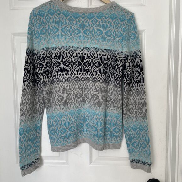 Talbots Fair Isle Snowflake Sweater - Picture 6 of 6
